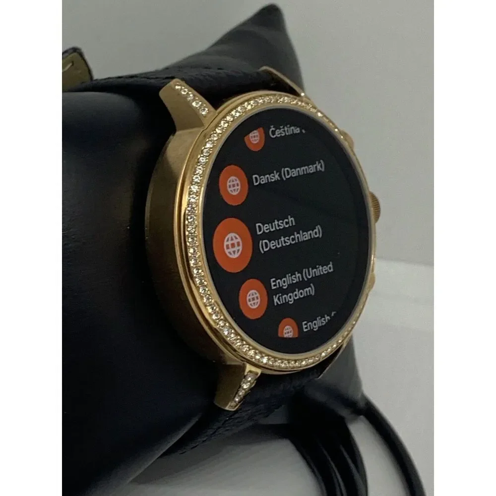Fossil Gen 4 Authentic Digital Dial Smart Watch Custom Band FTW6011 QT505